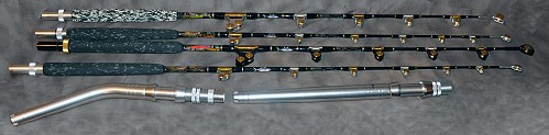 Saltwater Standup & IGFA Trolling Series Custom Graphite Fishing Rods