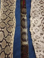 Custom Rattlesnake Inlay